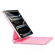 for iPad Pro 13 Inch Case with Keyboard M5/M4, 2025/2024 Magic-Style Pink