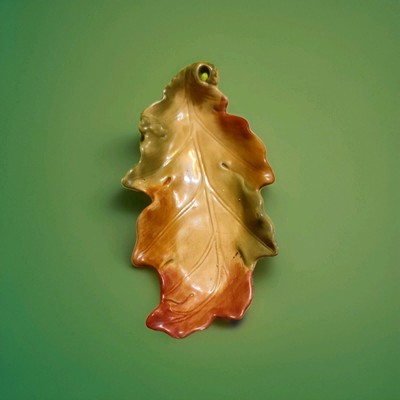 Ceramic Autumn Maple Leaf Dish | eBay