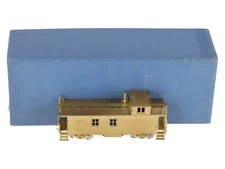 Van Hobbies HO BRASS CNR Bay Window Wood Sheath Caboose - Unpainted EX