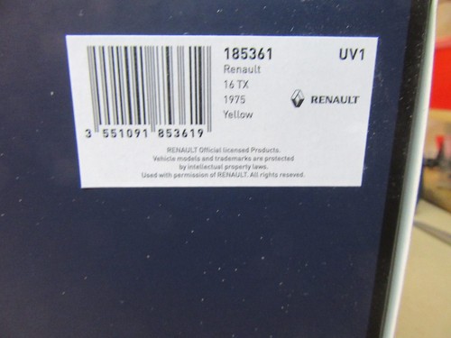 Automodell 1:18 - Norev - Renault 16 TX, Limited Edition, Metall, Neu in OVP - Imagen 8 de 8