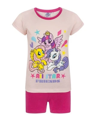 My Little Pony Fille 2 ans Ensemble pyjama à manches courtes et à jambes courtes - Photo 1/3