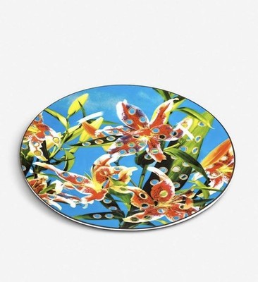 TOILETPAPER × SELETTI: PORCELAIN PLATE GOLD BORDER