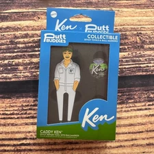 Putt Buddies Caddy Ken Golf Divot Tool & Ball Marker Set Premium Magnet Barbie