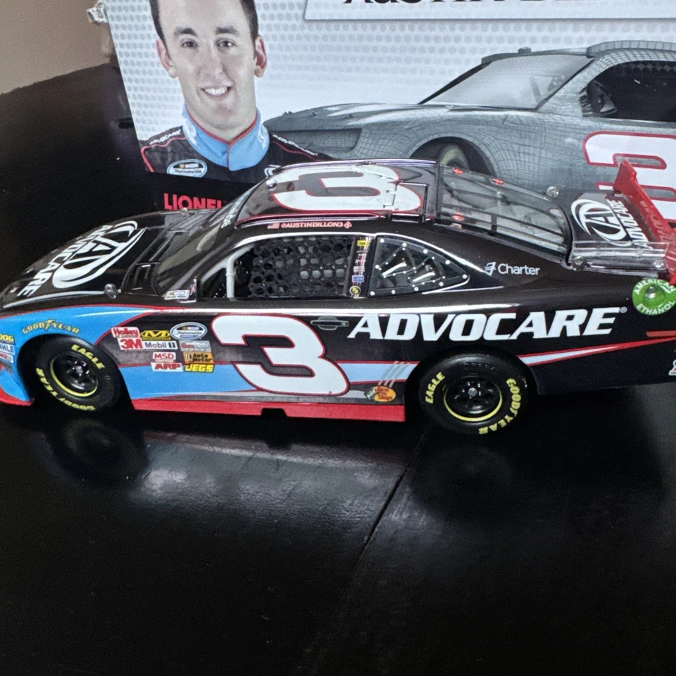 1:24 ACTION 2013 #3 ADVOCARE CHEVY CAMARO AUSTIN DILLON Color Cromo  Foto 3 de 4