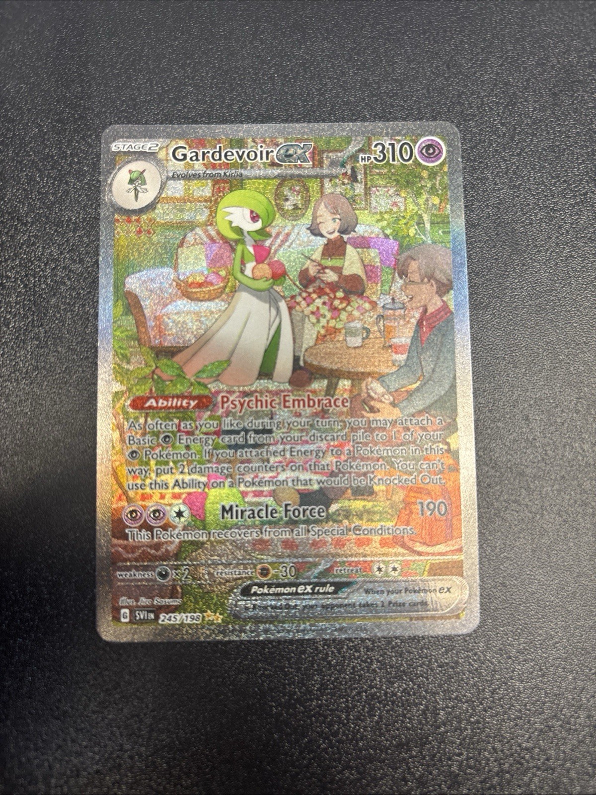 Pokémon TCG Gardevoir EX 245/198 Sir Scarlet & Violet Base Near Mint Condition