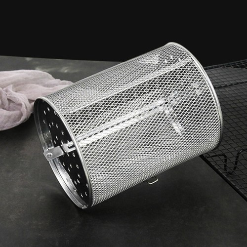 Stainless Steel Rotisserie Grill Roaster Drum Oven Basket for BBQ Roast Baking - Picture 7 of 8