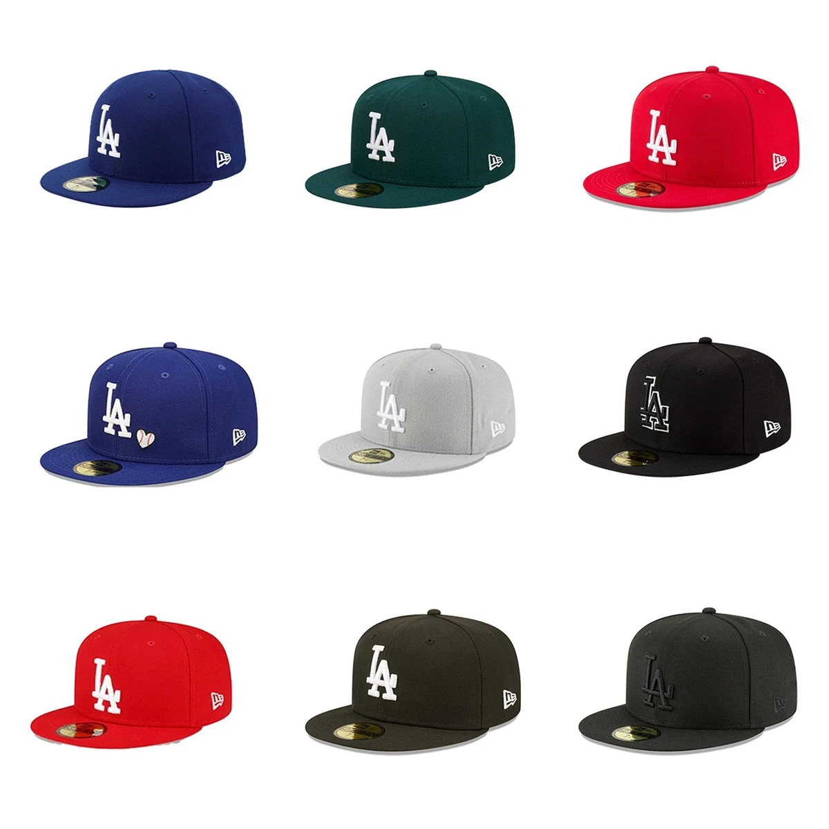 Los Angeles Dodgers 7 3/4 Size MLB Fan Cap, Hats for sale | eBay