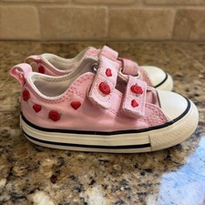 Converse Chuck Taylor All Star Valentine's Day Easy On Sneakers Shoes Infant 6