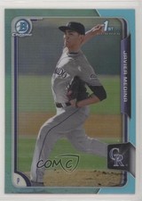 2015 Bowman Draft Chrome Sky Blue Refractor Javier Medina #94 z6b