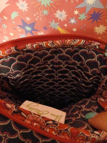 Vera Bradley rot Frankly Scarlet Mini Hipster Crossbody Handtasche EUC SELTEN - Bild 5 von 5