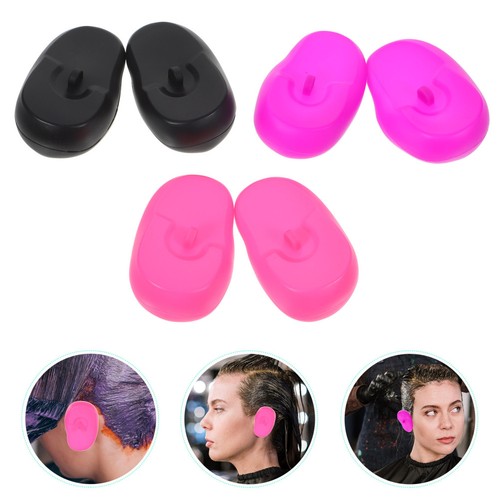  3 pary Ochrona uszu Farbowanie włosów Ear Cover Protector, Woda Ciepło - Zdjęcie 7 z 18