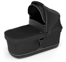 Urban Glide Black Baby Bassinet with brackets