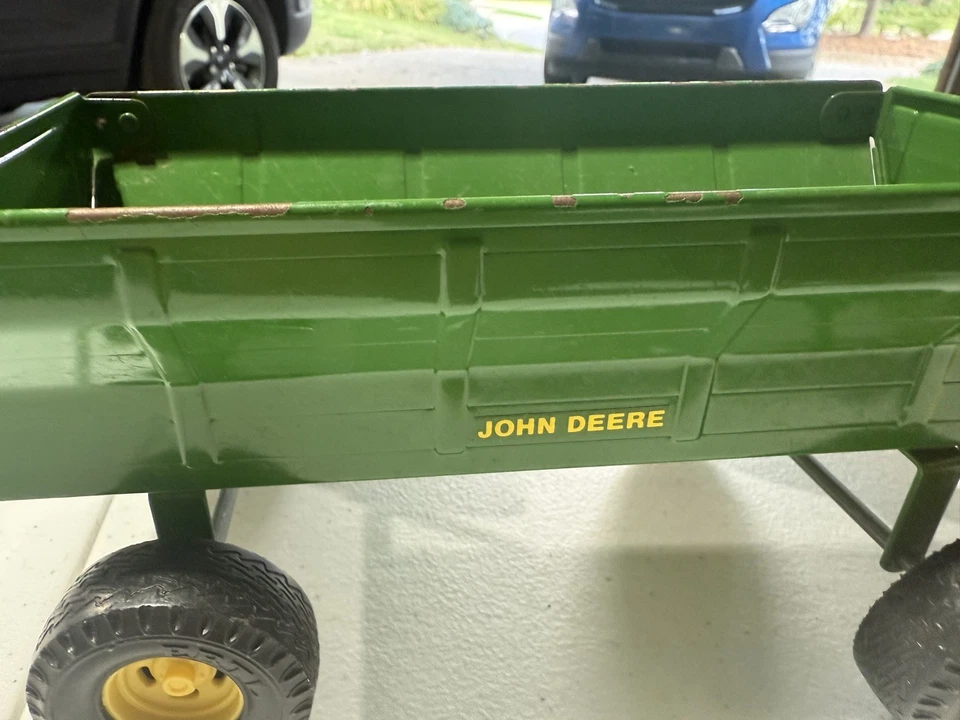 Juego de vagones vintage John Deere modelo A Ertl Foto 3 de 4