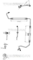 Triscan Hydraulikschlauch, Lenkung 8516 16045 FüR Ford