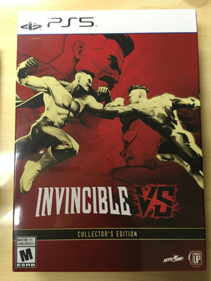 Invincible VS DELUXE COLLECTOR'S EDITION PS5 video game brand new unopened!