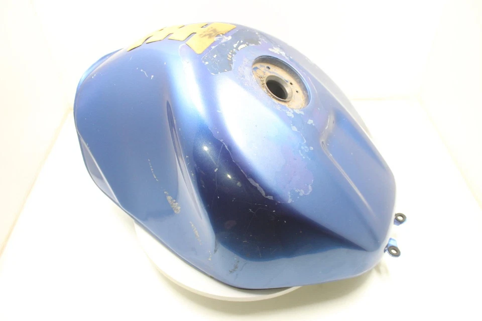 Suzuki GSXR750 2001 azul OEM tanque de gasolina pila de combustible depósito de gasolina Foto 2 de 4