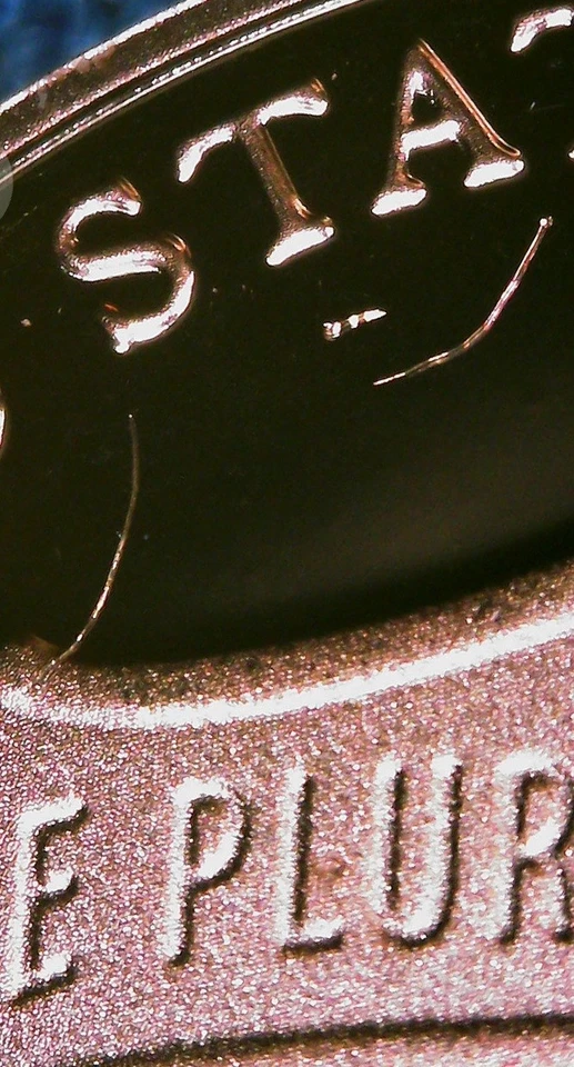 2025 S Lincoln Cent Mint Error Struck Thru Debris & Scratched. Less Then Perfect - Image 3 of 4