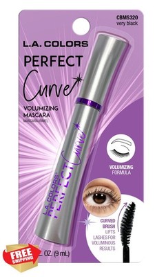 L.A. COLORS Perfect Curved Mascara Black