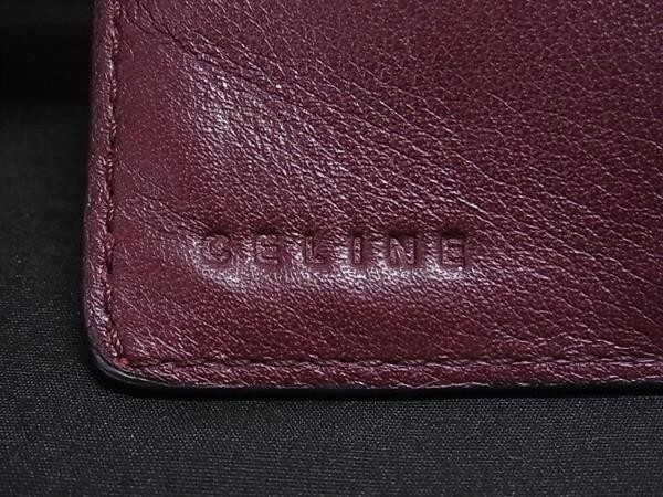 CELINE Wallet Two Fold Wallet Python Leather W Ho… - image 7