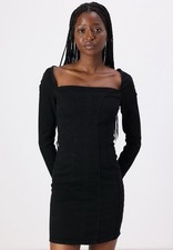 Guess Women's Eco Long Sleeve Molly Denim Dress Size XS 0239