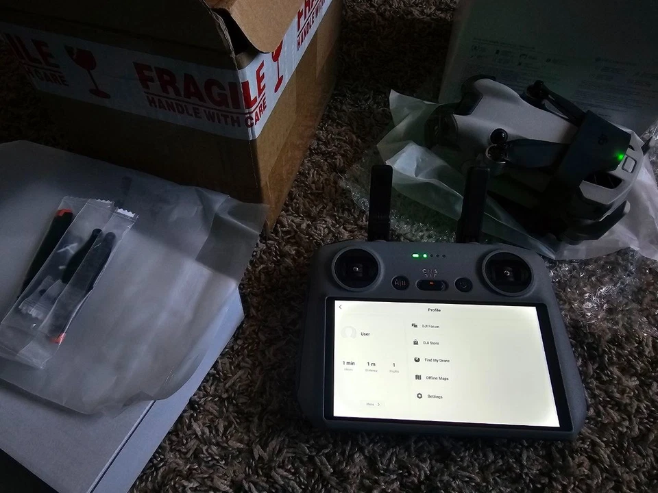 DJI Mini 4 Pro (w/DJI RC 2) Drone, 1 battery included (Pre-tested) - Image 3 of 4