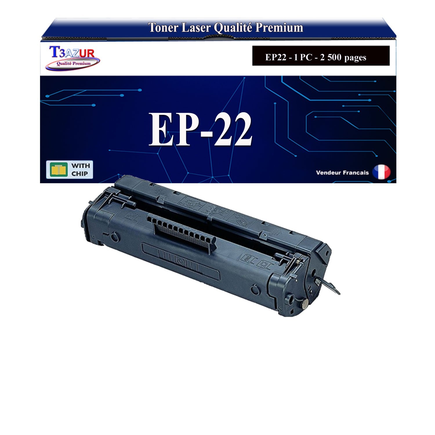 Toner compatible Canon EP22 1550A003 cartouche laser noir LBP 1120