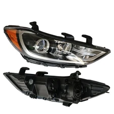 Right Passenger Side Headlight Lamp For Hyundai Elantra SE SEL 4-Door 2017 2018