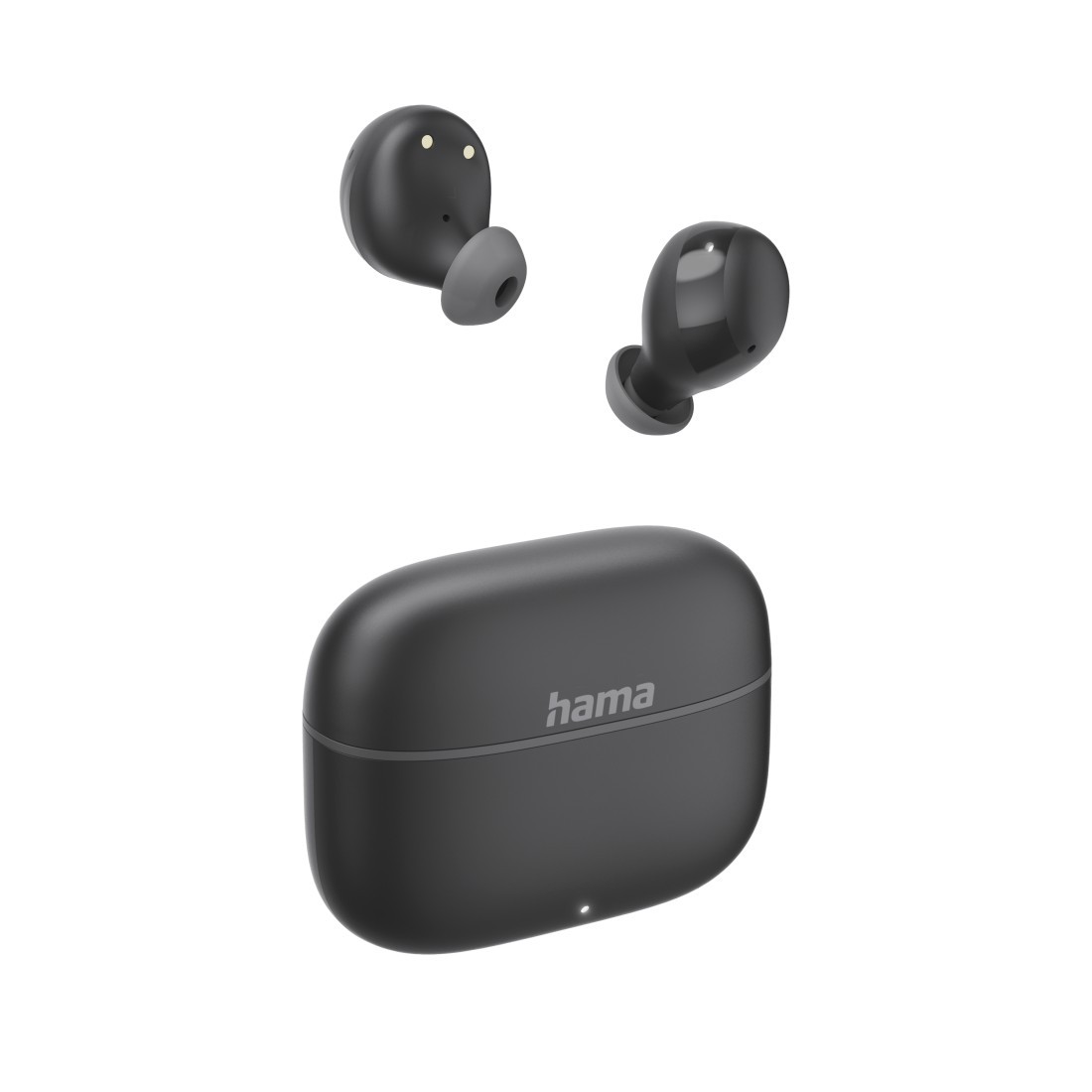 Écouteurs Freedom Buddy II TWS sans fil noirs avec réduction de bruit
