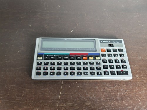 Calculadora programable básica para computadora personal Casio FX-730P probada funcionando - Imagen 1 de 3