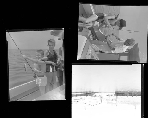 47 - 5"x4" Vintage b/w negative lot around 1960 SKIPPERS COVE WARETOWN NJ - Picture 2 of 5