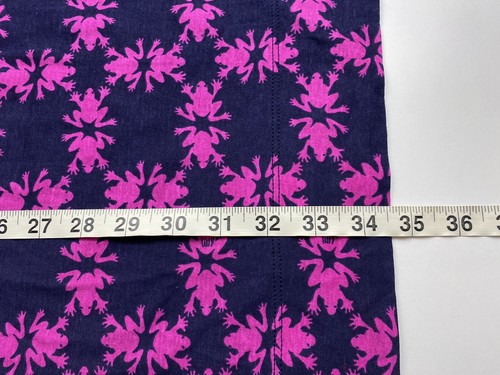 Lilly Pulitzer Women’s T-Shirt Dress S Pima Cotton Navy Blue Pink Frogs Preppy - Picture 7 of 10