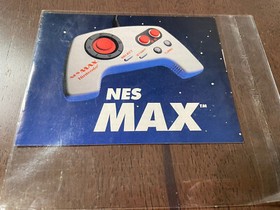 NES Max Nintendo Manual Instruction Booklet for Controller Accessory