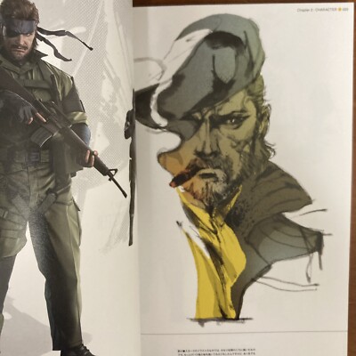 METAL GEAR SOLID PEACE WALKER OFFICIAL ART WORKS Art Book