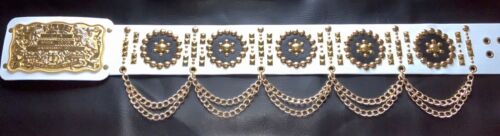 Elvis style Vegas Buckle Nail Belt For Elvis Jumpsuit. - Bild 2 von 6