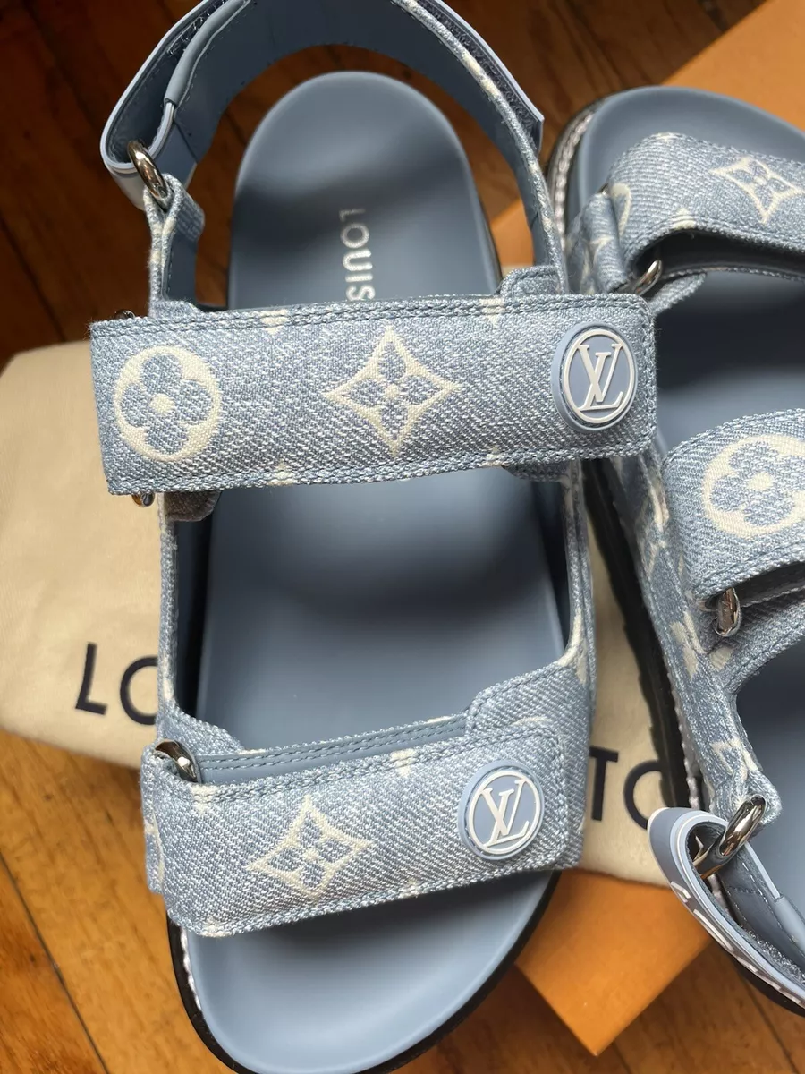 Shop Louis Vuitton MONOGRAM Louis Vuitton PASEO LINE SANDALS by Bellaris