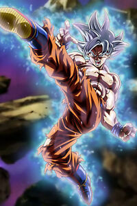 Dragon Ball Super Poster Goku Ultra Instinct Mastered ...