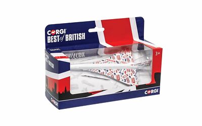 NEUES Corgi Best Of British Concorde Diecast Modell - GS84007