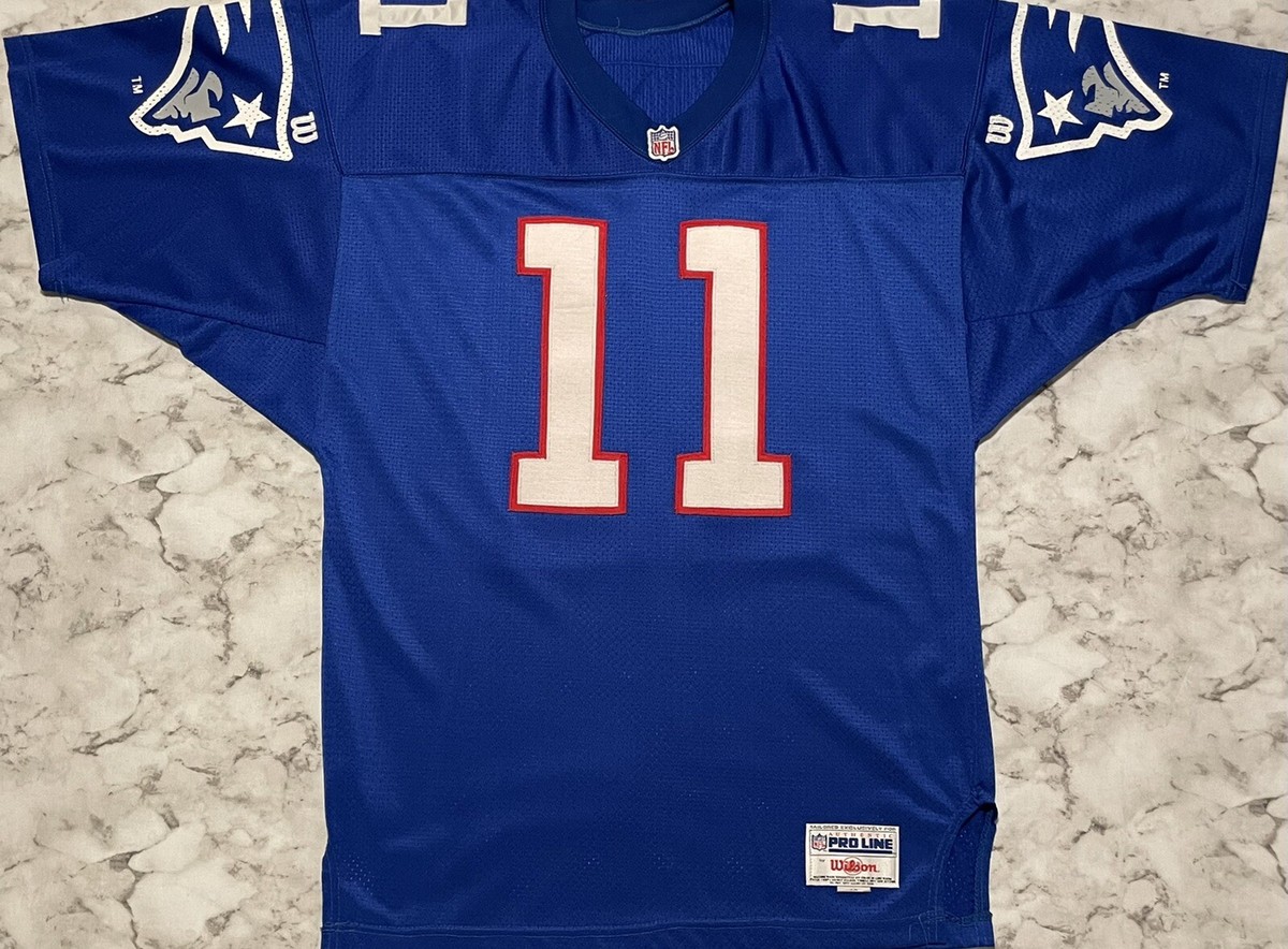 Vintage Wilson Pro Line NFL New England Patriots Drew Bledsoe