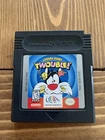 Nintendo Gameboy Color Video Game - Looney Tunes: Twouble - Authentic