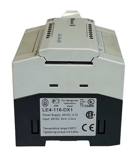 MOELLER LE4-116-DX1 / LE4-116-DX106 LOCALE EXPANSION MODULE 16-PT INPUT NSMP - Picture 4 of 5