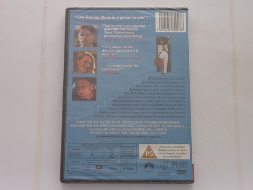 The Truman Show DVD NEW Jim Carrey Film Film 1998 Widescreen Collection TV Show - Picture 2 of 7