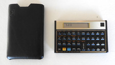 Vintage HP 12C Financial Calculator w/Original Cover Made in USA Works