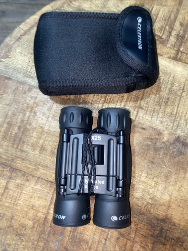 Celestron Focusview 12x25 Binoculars Multi Purpose 12x - With Bag - Picture 3 of 5