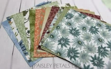 Stampin' Up! PAISLEY & PETALS DSP - 12 SHEETS OF 6" x 6"  PAPER