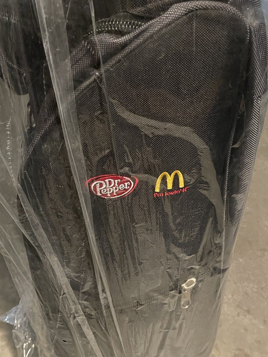 NEW Caddy Daddy Golf Dr.Pepper McDonalds RARE Travel Bag Co-Pilot