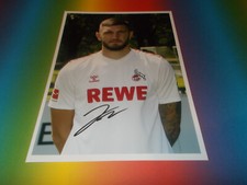 Jeff Chabot 1.FC Cologne signed autograph on 20x28 photo in person