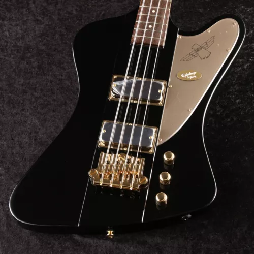 Epiphone Inspired by Gibson Rex Brown Thunderbird Electric Guitar Ebony