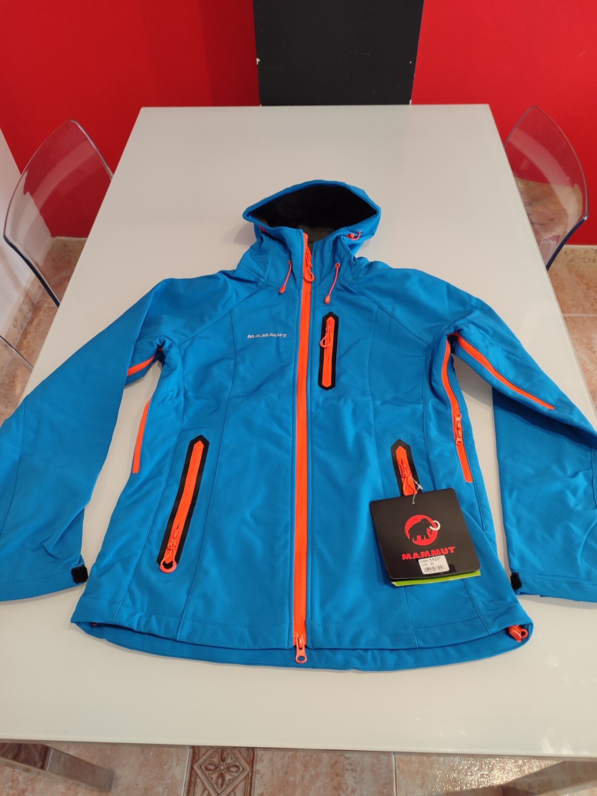 chaqueta mujer Mammut Eiger Dryskin Softshell. talla M.
