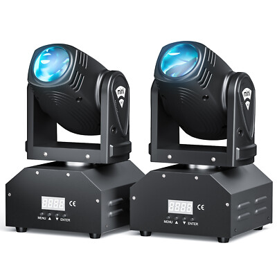 Spot Moving Head Stage Lighting LED DMX Beam Spotlight RGBW Disco KTV Xmas Light