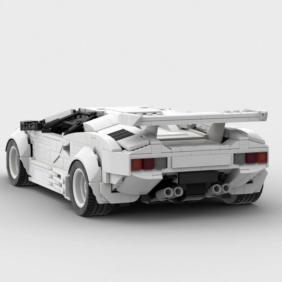 Custom MOC: MOC-57779 Sports Car LP5000 Quattrovalvole Supercar LP5000 QV - Image 4 of 4
